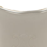 Supple Calfskin Cuir Triomphe Heloise Shoulder Bag Light Stone
