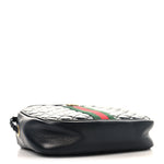 Calfskin Trapuntata Web Mini GG Shoulder Bag Black