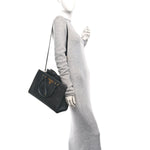 Saffiano Soft Calfskin Tote Black