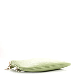 GG Grainy Calfskin Emblem Super Mini Shoulder Bag Sage Leaf