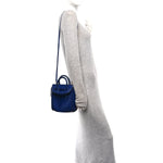 Calfskin Mini Heroine Royal Blue