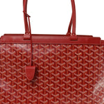 Goyardine Bellechasse Biaude MM Tote Red