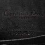 Grained Calfskin Saddle Belt Bag Black