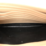 Grain De Poudre Matelasse Chevron Monogram Chain Wallet Nude Powder