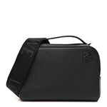Soft Grained Calfskin Mini Camera Bag Black