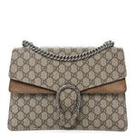 GG Supreme Monogram Medium Dionysus Shoulder Bag Taupe
