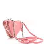Saffiano Mini Triangle Crossbody Pouch Petalo