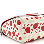 LV X YK Epi Infinity Dots Twist Shoulder Bag PM White Red