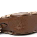 Monogram Mini Bree Messenger Bag Beige Tabacco