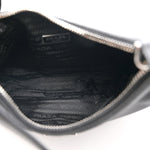 Tessuto Nylon Saffiano Mini Re-Edition 2005 Bag Black