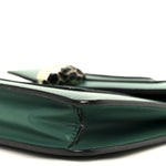 Calfskin Small Serpenti Forever Snake Strap Crossbody Bag Emerald Green