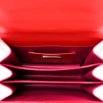 Calfskin Serpenti Forever Top Handle Red