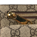 GG Supreme Monogram Textured Dollar Calfskin Blondie Belt Bag Beige Ebony New Acero
