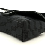 BB Jacquard Monogram  XSS Downtown Shoulder Bag Black