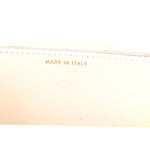 Caviar Quilted Wallet On Chain WOC White