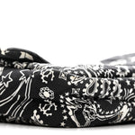 Cotton Quilted Paris Dallas Medium Bandana Flap Blue