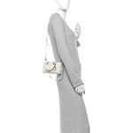 Lambskin Cannage Micro Lady D-Joy Latte