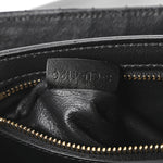 Calfskin Quilted Medium C Bag Black