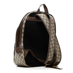 GG Supreme Monogram Medium Ophidia Day Backpack Brown