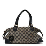 Monogram Brick Lane Small Boston Navy
