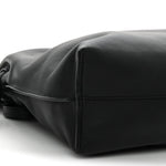 Nappa Medium Flamenco Knot Bag Black