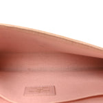 Damier Azur Pochette Felicie Chain Wallet Rose Ballerine
