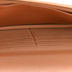 Lambskin Quilted Chanel 19 Wallet On Chain WOC Brown