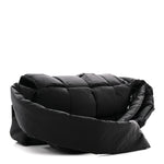 Nylon Intrecciato Padded Tech Cassette Bag Black