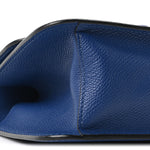 Grainy Calfskin Small VSling Shoulder Bag Blue
