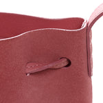 Suede Mini Mini Bucket Bag Blush
