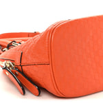 Microguccissima Mini Dome Bag Sun Orange