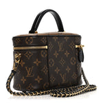 Reverse Monogram Vanity Chain Pouch