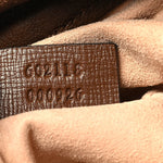 Monogram Textured Calfskin Horsebit 1955 Drawstring Bucket Bag Beige Brown Sugar