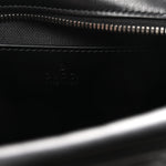 Calfskin Matelasse Monochrome Small GG Marmont Chain Shoulder Bag Black