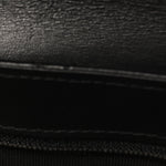 Shiny Aged Calfskin Quilted Nano Kelly Shopper Black
