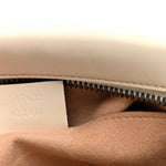 Calfskin Matelasse Small GG Marmont Chain Shoulder Bag White