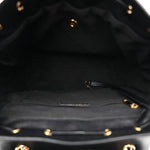 Lambskin Quilted Large Urban Spirit Backpack Black