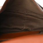 Calfskin Medium Marcie Round Crossbody Bag Tan