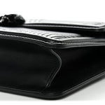 Quilted Nappa Smooth Calfskin Serpenti Forever Diamond Blast Shoulder Bag Black