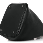 Taurillon Clemence Picotin Lock 22 MM Black