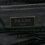 Re-Nylon Saffiano Medium Backpack Black