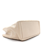 Caviar Quilted Grand Shopping Tote GST Beige