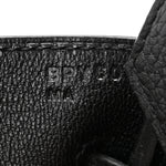 Togo Birkin 30 Black