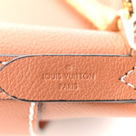 Calfskin Lock and Walk Bucket Cognac