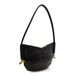 Nappa Intrecciato Mini Solstice Shoulder Bag Fondant