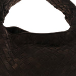 Suede Intrecciato Small Hop Fondant