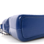 Aged Calfskin Quilted Medium Gabrielle Hobo Blue