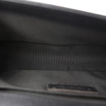 Caviar Quilted Medium Boy Flap Dark Grey