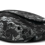 Denim Monogram Web Belt Bag Blue Multicolor