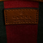 GG Icon Monogram Padlock Shoulder Bag Beige Dark Brown
